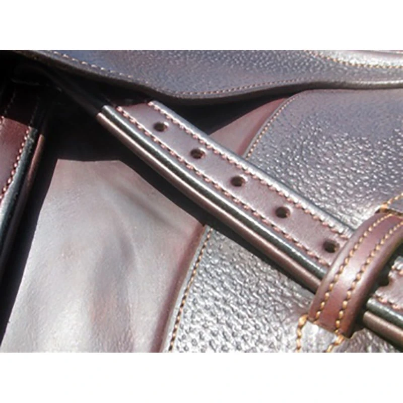 Nunn Finer Padded Nylon Center 7/8" Stirrup Leathers - Havana 3 Nunn Finer Padded Nylon Center 7/8" Stirrup Leathers - Havana