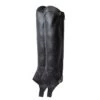 Horze Kids' Billie Synthetic Half Chaps - Black -Equestrian Supplies 505613 800 800
