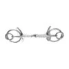 Finntack Leather Covered Snaffle Double Ring Driving Bit -Equestrian Supplies 516257 800 800