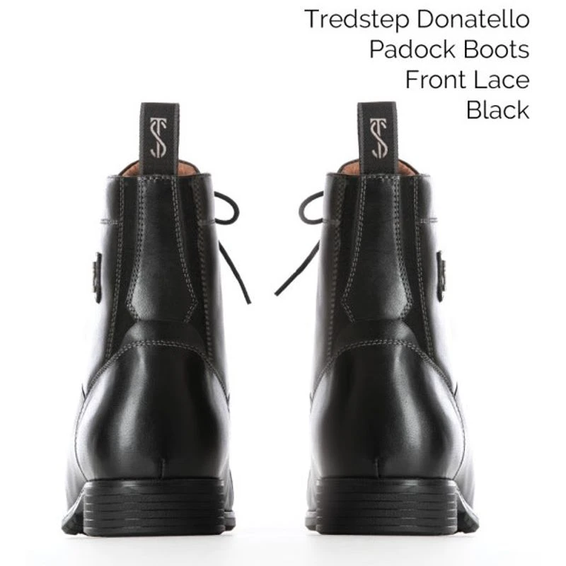 Tredstep Donatello Lace Paddock Boot - Black 5 Tredstep Donatello Lace Paddock Boot - Black - Image 3