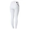 Horze Women's Della Full Seat Breeches - White 1 Horze Women's Della Full Seat Breeches - White -Equestrian Supplies 530196 800 800