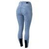 Horze Women's Cecelia Full Seat Denim Breeches - Lead Blue -Equestrian Supplies 530723 800 800