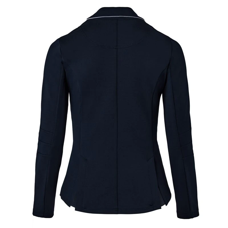 Horze Women's Martina Show Coat - Dark Navy/White 6 Horze Women's Martina Show Coat - Dark Navy/White - Image 4