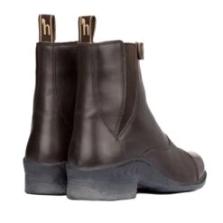 Horze Women's Rose Front Zip Paddock Boots - Dark Brown -Equestrian Supplies 533610 800 800