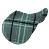 Pessoa Alpine 1200D Saddle Cover - Basil Green/Black Plaid -Equestrian Supplies 533805 800 800