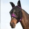 Weatherbeeta Comfitec Deluxe Durable Mesh Mask W/Ears - Black/Purple 2 Weatherbeeta Comfitec Deluxe Durable Mesh Mask W/Ears - Black/Purple -Equestrian Supplies 534998 800 800