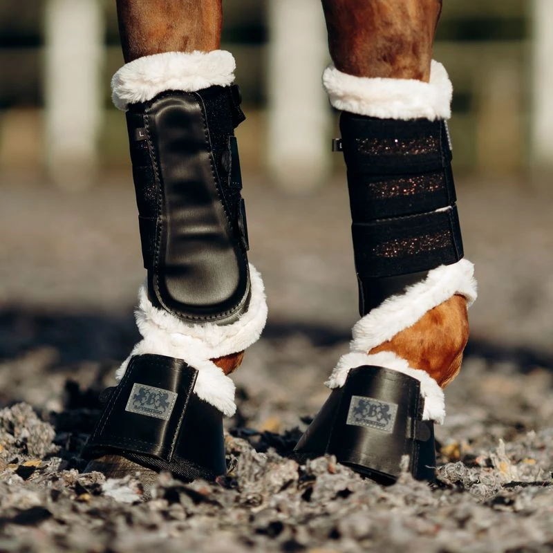 B Vertigo Drew Fleece Lined Brushing Boots - Black 5 B Vertigo Drew Fleece Lined Brushing Boots - Black - Image 3