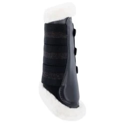 B Vertigo Drew Fleece Lined Brushing Boots - Black 11 B Vertigo Drew Fleece Lined Brushing Boots - Black -Equestrian Supplies 544417 800 800