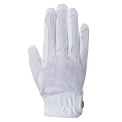 B Vertigo Women's Cooling Lace Riding Gloves - White -Equestrian Supplies 544545 800 800