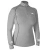 Woof Wear Women's Performance Quarter Zip Riding Shirt - Brushed Steel -Equestrian Supplies 545964 800 800