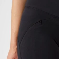 Horze Women's Danica High Waist Tights With Mesh Insert - Black -Equestrian Supplies 548188 800 800