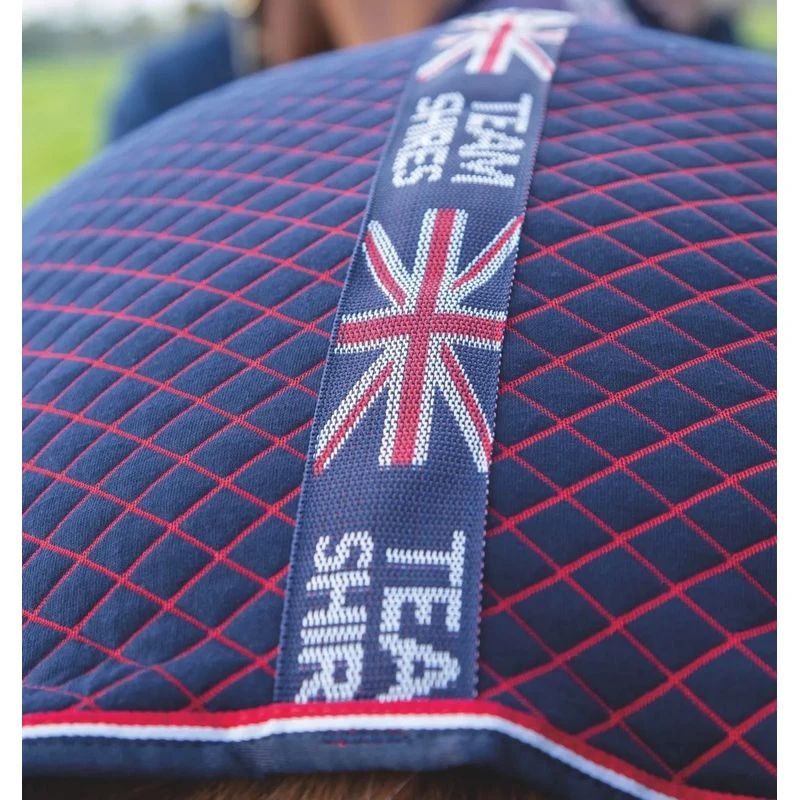 Shires Original Team Rug - Navy 4 Shires Original Team Rug - Navy - Image 2