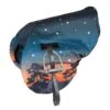 Shires Print Waterproof Ride On Saddle Cover - Winter Sunset -Equestrian Supplies 558074 800 800