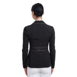 Cavalliera Women's Prima Show Jacket - Black/Grey 8 Cavalliera Women's Prima Show Jacket - Black/Grey -Equestrian Supplies 558774 800 800
