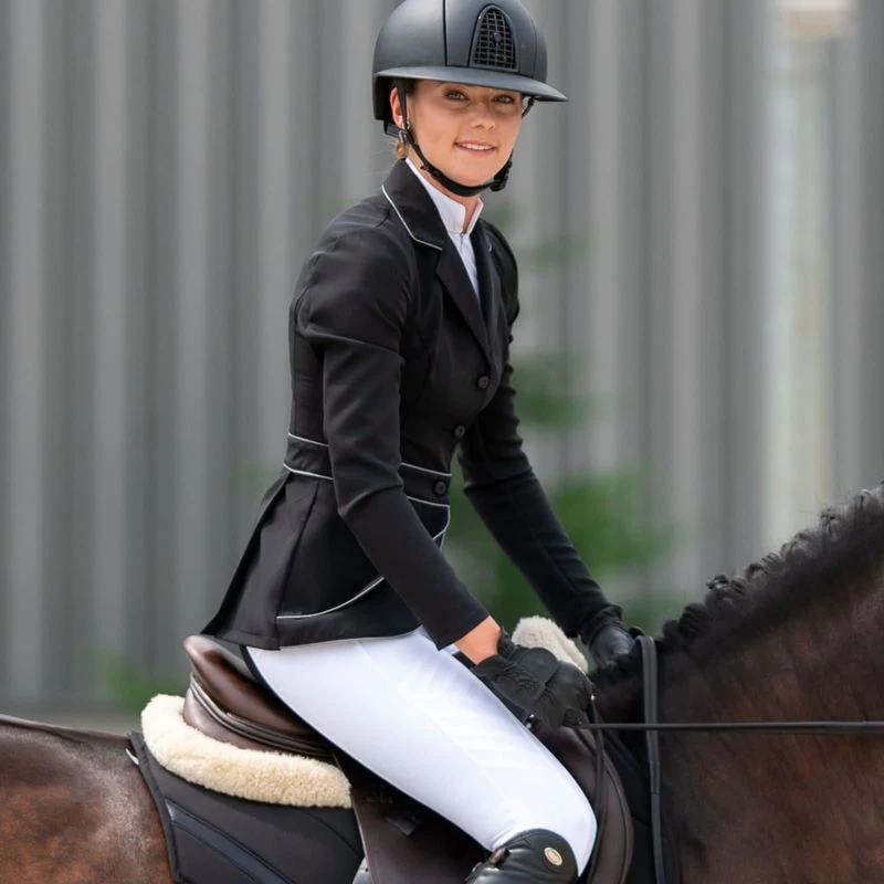 Cavalliera Women's Prima Show Jacket - Black/Grey 6 Cavalliera Women's Prima Show Jacket - Black/Grey - Image 4