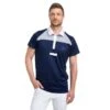 Cavalliera Men's Mosaic Short Sleeve Show Shirt - Navy Blue/Grey/White -Equestrian Supplies 558851 800 800