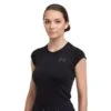Cavalliera Women's Bit Short Sleeve Tee Shirt - Black 1 Cavalliera Women's Bit Short Sleeve Tee Shirt - Black -Equestrian Supplies 558927 800 800