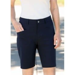 EQL Women's Stretch-Light Short - Indigo 9 EQL Women's Stretch-Light Short - Indigo -Equestrian Supplies 566203 800 800