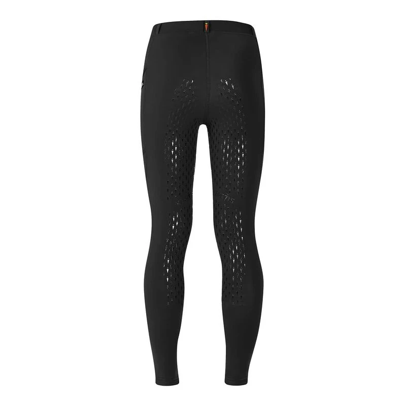Kerrits Kids' Ice Fil Full Seat Tech Tights - Black 4 Kerrits Kids' Ice Fil Full Seat Tech Tights - Black - Image 2