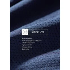 Kerrits Kids' Ice Fil Lite Short Sleeve Shirt - Navy 9 Kerrits Kids' Ice Fil Lite Short Sleeve Shirt - Navy -Equestrian Supplies 569108 800 800