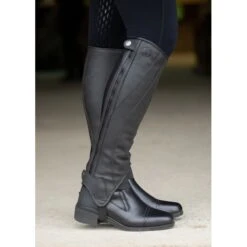 Kerrits Griptek Half Chap 2.0 Regular - Black -Equestrian Supplies 569215 800 800