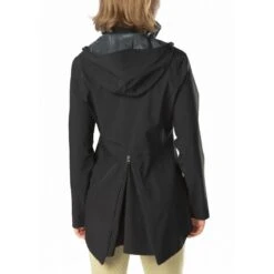 Kerrits Women's Waterproof Rain Jacket - Black 12 Kerrits Women's Waterproof Rain Jacket - Black -Equestrian Supplies 570348 800 800