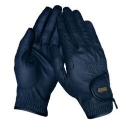 Nunn Finer Vercelli Sorrento Riding & Driving Gloves - Navy