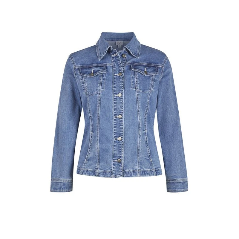 EQL Women's In Motion Jean Jacket - Light Wash 3 EQL Women's In Motion Jean Jacket - Light Wash