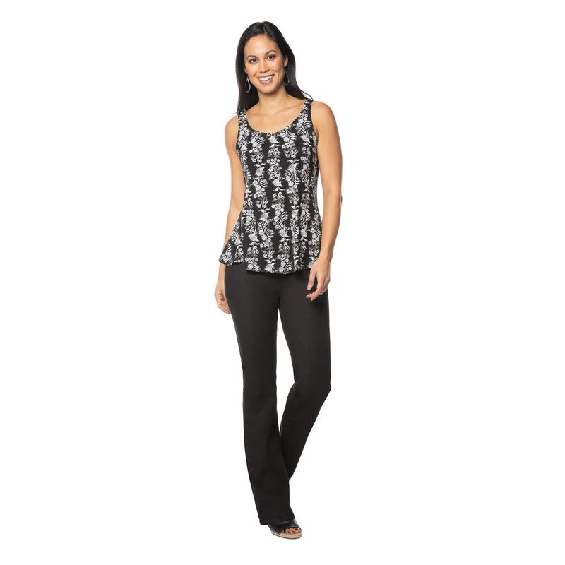 EQL Women's In Motion Bootcut Pant - Black 6 EQL Women's In Motion Bootcut Pant - Black - Image 4