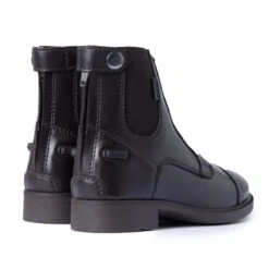 Horze Kids' Kilkenny Polyurethane Jodhpur Boots - Brown -Equestrian Supplies 581349 800 800