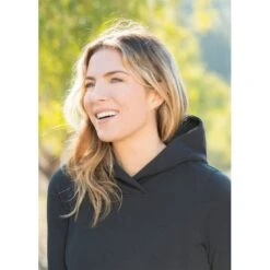 EQL Women's Weekender Fleece Hoodie Dress - Black -Equestrian Supplies 582425 800 800