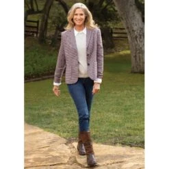 EQL Women's Hackney Check Blazer - Multi -Equestrian Supplies 582544 800 800