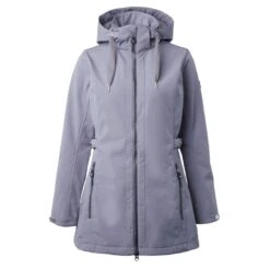 Horze Women's Freya Long Softshell Jacket - Steel Grey
