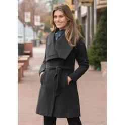 EQL Women's Brushed Ponte Uptown Jacket - Heather Black -Equestrian Supplies 585146 800 800