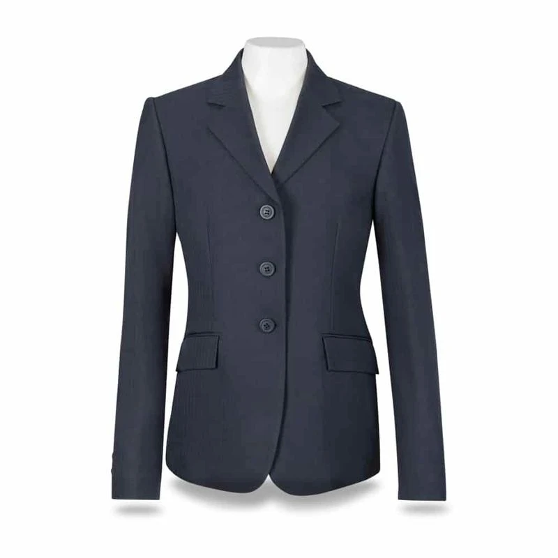 RJ Classics Kids' Hampton Show Coat - Navy Herringbone 3 RJ Classics Kids' Hampton Show Coat - Navy Herringbone
