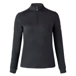 Horze Women's Iris Training And Show Shirt - Dark Navy