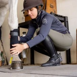 Horze Women's Iris Training And Show Shirt - Dark Navy 9 Horze Women's Iris Training And Show Shirt - Dark Navy -Equestrian Supplies 591068 800 800