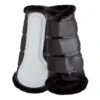 Horze Luminox Reflective Brushing Boots - Black -Equestrian Supplies 591395 800 800