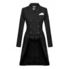 Fair Play Women's Dorothee Rose Gold Shadbelly Coat - Black 1 Fair Play Women's Dorothee Rose Gold Shadbelly Coat - Black -Equestrian Supplies 593899 800 800