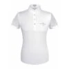 Fair Play Women's Cecile Short Sleeve Competition Shirt - White 1 Fair Play Women's Cecile Short Sleeve Competition Shirt - White -Equestrian Supplies 595011 800 800