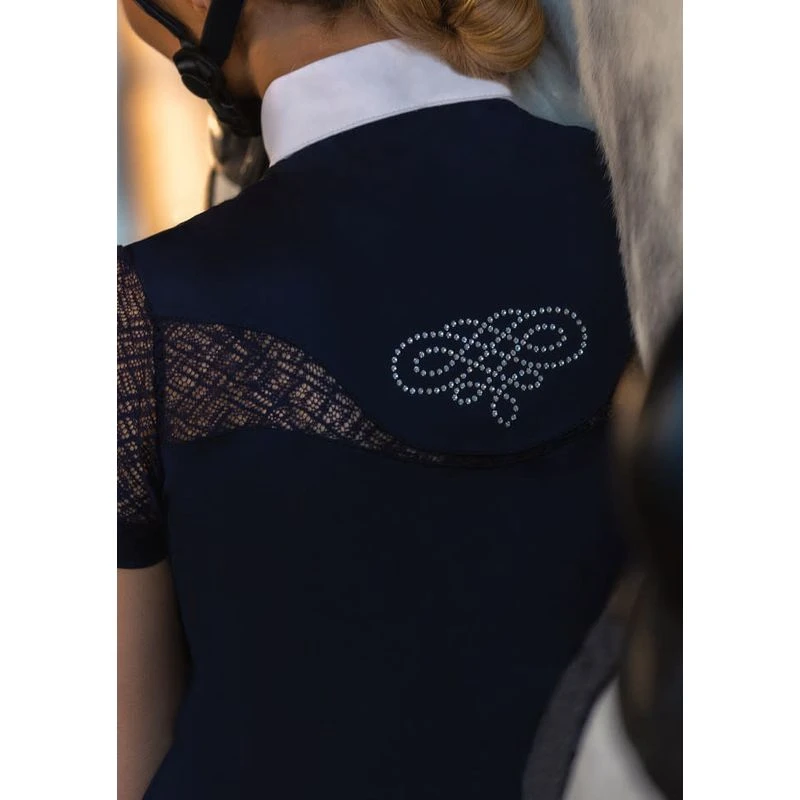 Fair Play Women's Cecile Short Sleeve Competition Shirt - White 5 Fair Play Women's Cecile Short Sleeve Competition Shirt - White - Image 3