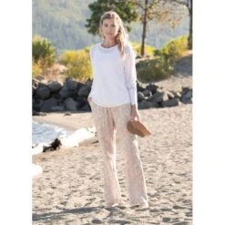 EQL Women's Organic Cotton Mesh Weekender Top - Soft White 11 EQL Women's Organic Cotton Mesh Weekender Top - Soft White -Equestrian Supplies 598312 800 800