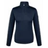 Fair Play Women's Bonnie Half Turtleneck - Navy 2 Fair Play Women's Bonnie Half Turtleneck - Navy -Equestrian Supplies 599599 800 800