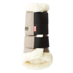 B Vertigo Quinn Brushing Boots - Shiitake Beige -Equestrian Supplies 602295 800 800