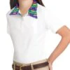 Romfh Kids' Sarah Short Sleeve Show Shirt - White/Gummie Bearsies 2 Romfh Kids' Sarah Short Sleeve Show Shirt - White/Gummie Bearsies -Equestrian Supplies 605403 800 800