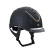 Ovation Z-6 Glitz Helmet - Black/Black/Gold 1 Ovation Z-6 Glitz Helmet - Black/Black/Gold -Equestrian Supplies 605784 800 800