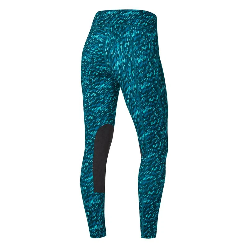 Kerrits Women's Momentum Pocket Tights - Topaz Brushstroke 5 Kerrits Women's Momentum Pocket Tights - Topaz Brushstroke - Image 3