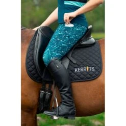 Kerrits Women's Momentum Pocket Tights - Topaz Brushstroke 12 Kerrits Women's Momentum Pocket Tights - Topaz Brushstroke -Equestrian Supplies 612068 800 800