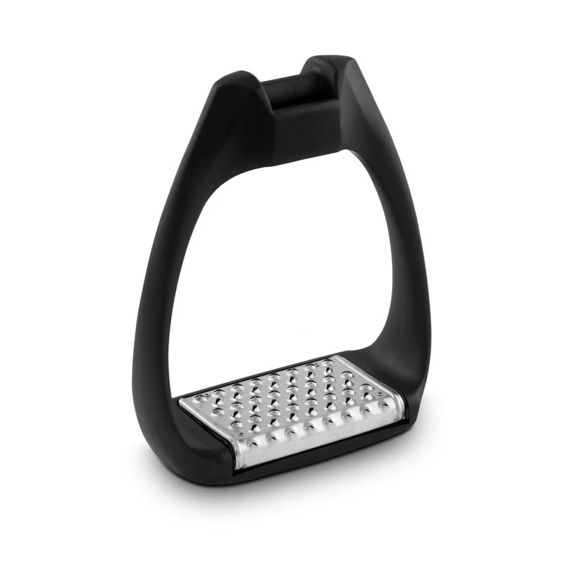 Royal Rider Evo Action Stirrups - Black/Aluminum Pad 3 Royal Rider Evo Action Stirrups - Black/Aluminum Pad