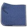 Ovation Elegance Satin Dressage Saddle Pad - Navy -Equestrian Supplies 621369 800 800